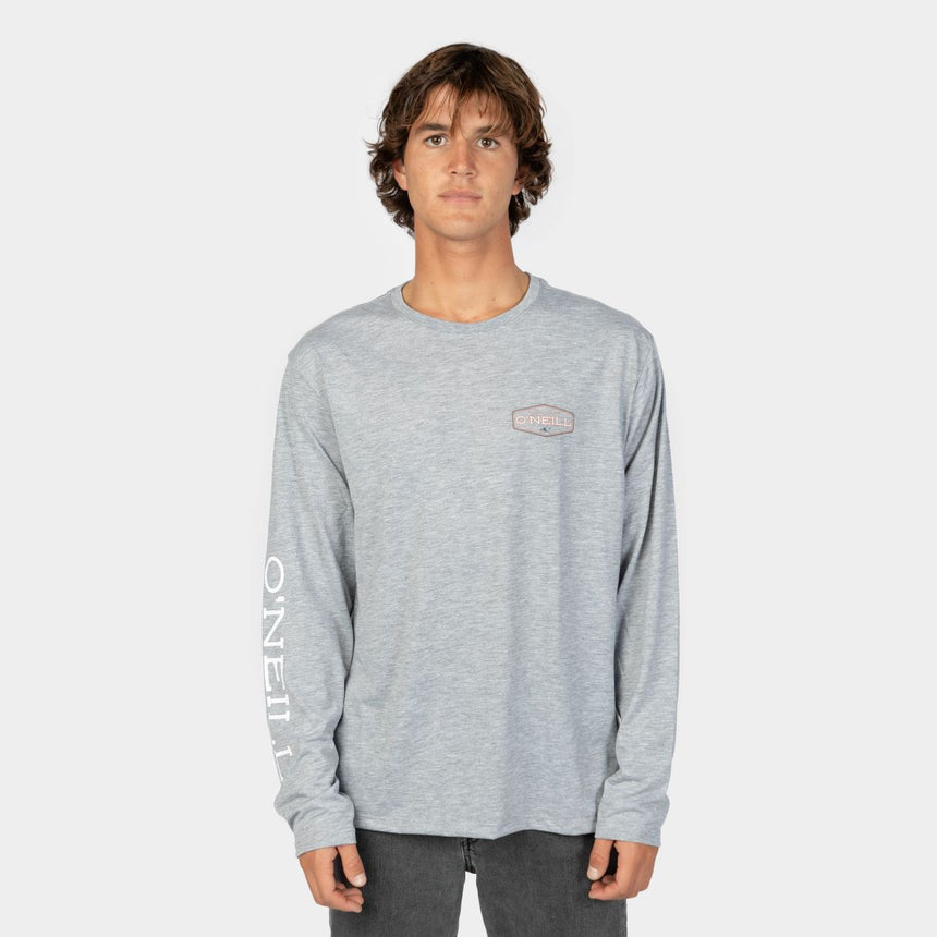 POLO M/L - SPARE PARTS LONG SLEEVE - SILVER MELEE