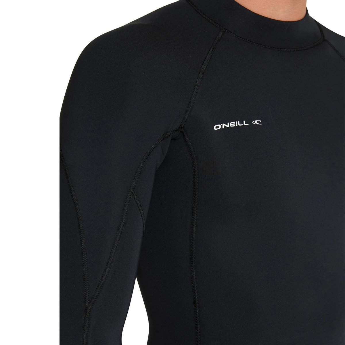 WETSUIT HOMBRE - JACKET - DEFENDER LS CREW GB 2MM - A00 BLK/BLK - VE25