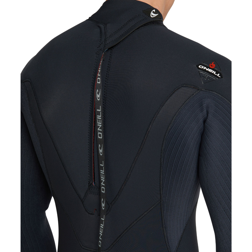 WETSUIT HOMBRE - LARGO - HYPER FIRE BZ FULL 4/3MM - A05 BLK/BLK/BLK