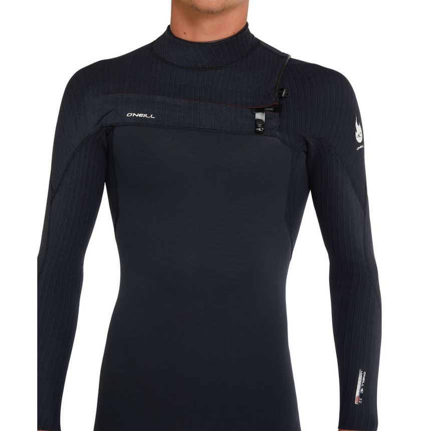 WETSUIT HOMBRE - LARGO - HYPER FIRE CZ FULL 3/2MM - A05 BLK/BLK/BLK