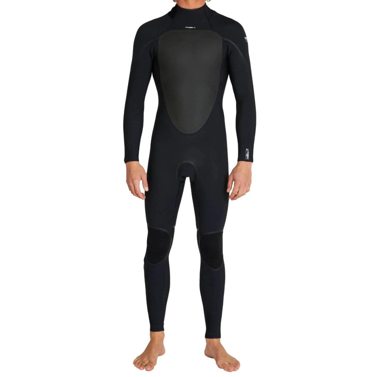 WETSUIT HOMBRE - LARGO - PSYCHO TECH BZ FULL 4/3MM - A05 BLK/BLK/BLK