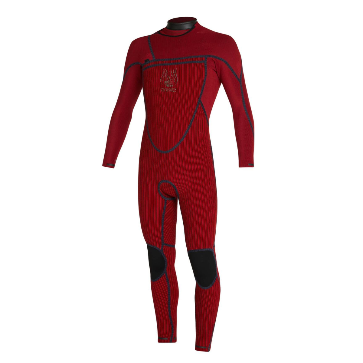 WETSUIT HOMBRE - LARGO - PSYCHO TECH BZ FULL 4/3MM - A05 BLK/BLK/BLK