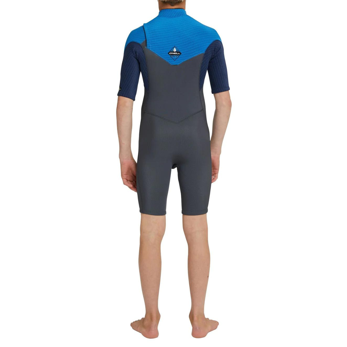 WETSUIT NIÑO - CORTO - BOYS HYPERFREAK CZ SS SPRING 2MM - HS1 GRAPHITE/BALI BLUE/ NAVY