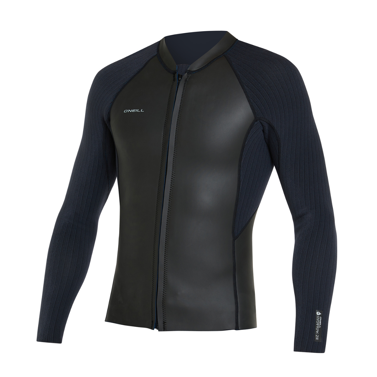 WETSUIT HOMBRE - JACKET - HYPERFREAK FZ LS JACKET 2MM - BLK - VE26