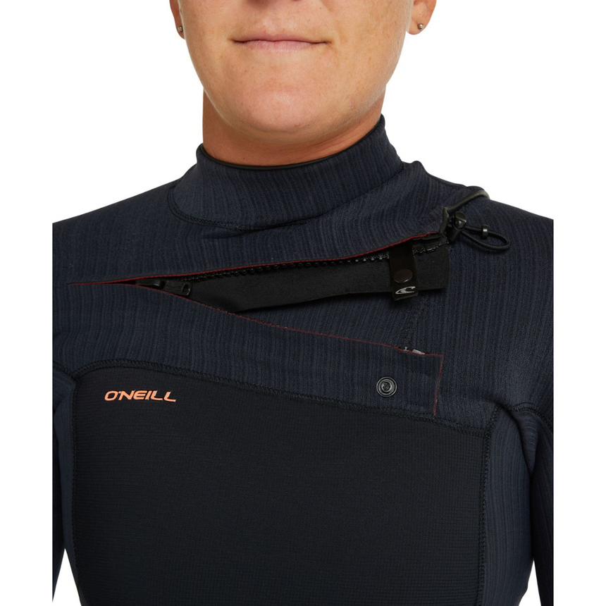 WETSUIT MUJER - LARGO - WMNS HYPER FIRE CZ FULL 4/3MM - A00 BLK/BLK