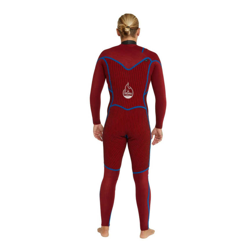 WETSUIT MUJER - LARGO - WMNS HYPER FIRE CZ FULL 4/3MM - A00 BLK/BLK