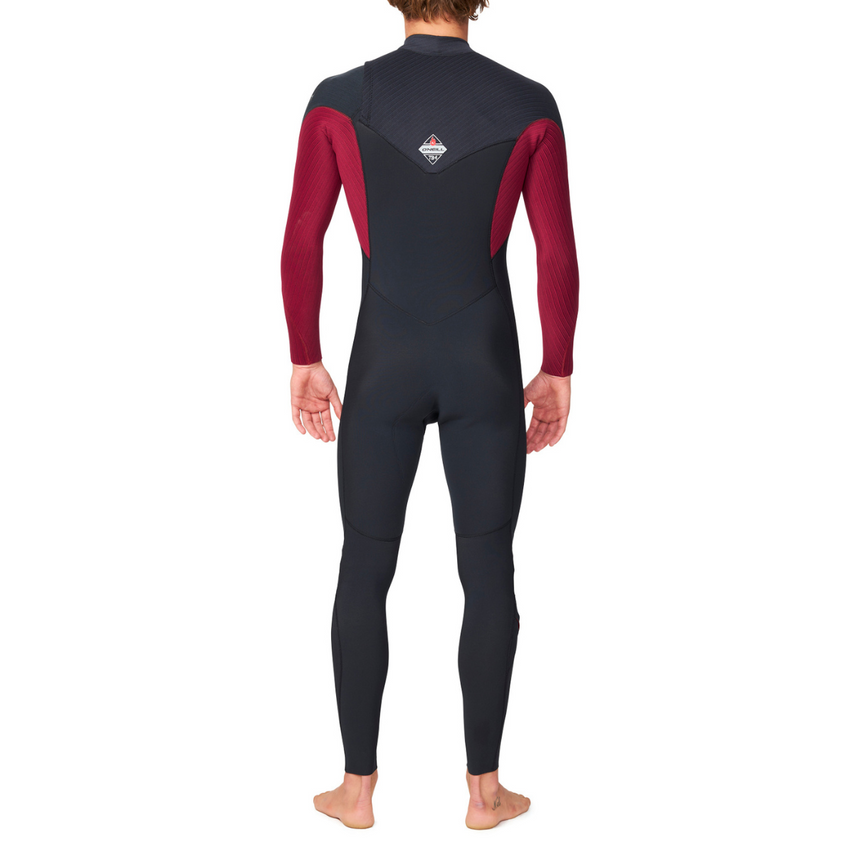 WETSUIT HOMBRE - LARGO - HYPER FIRE CZ FULL 3/2 MM - F95BLK/DRRED