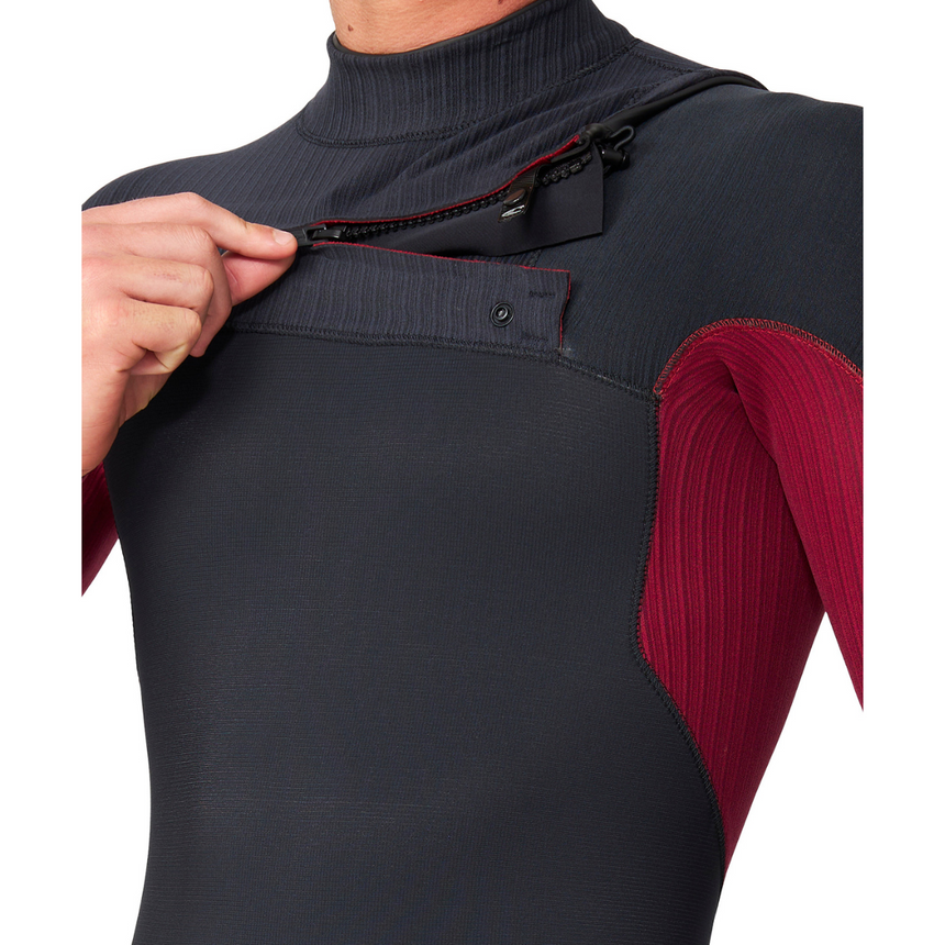 WETSUIT HOMBRE - LARGO - HYPER FIRE CZ FULL 3/2 MM - F95BLK/DRRED
