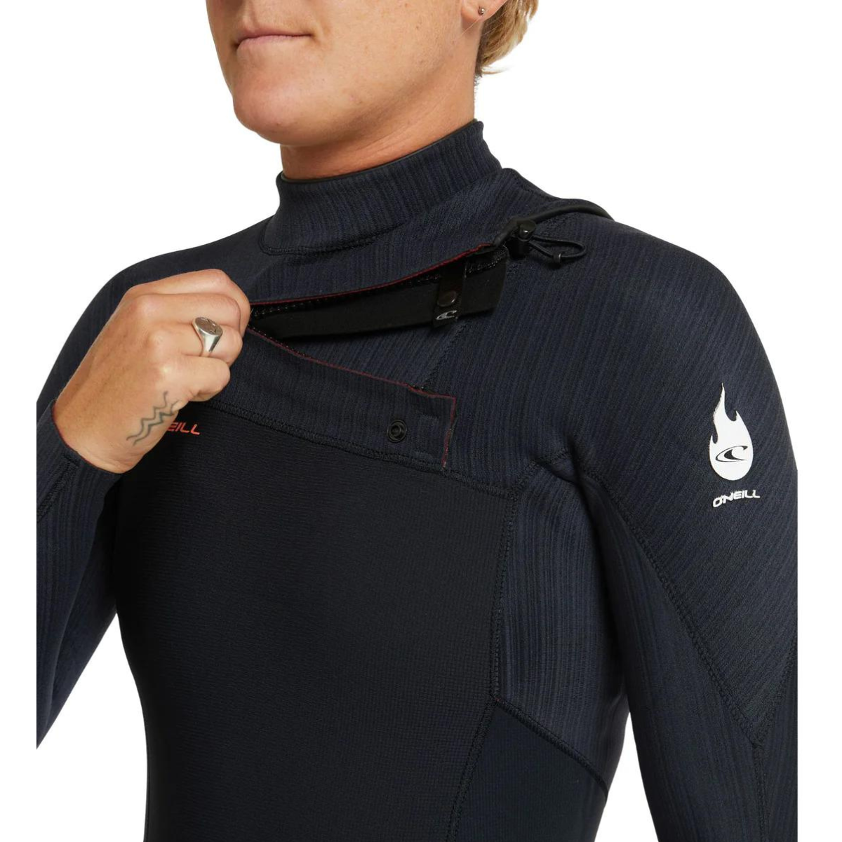 WETSUIT MUJER - LARGO - WMNS HYPER FIRE CZ FULL 3/2 MM - A00 BLK/BLK