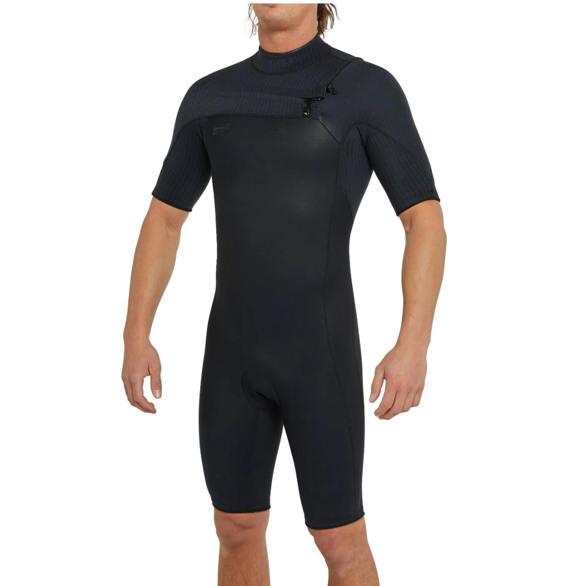 WETSUIT HOMBRE - CORTO - HYPERFREAK CZ SS SPRING 2MM - BLK - VE26