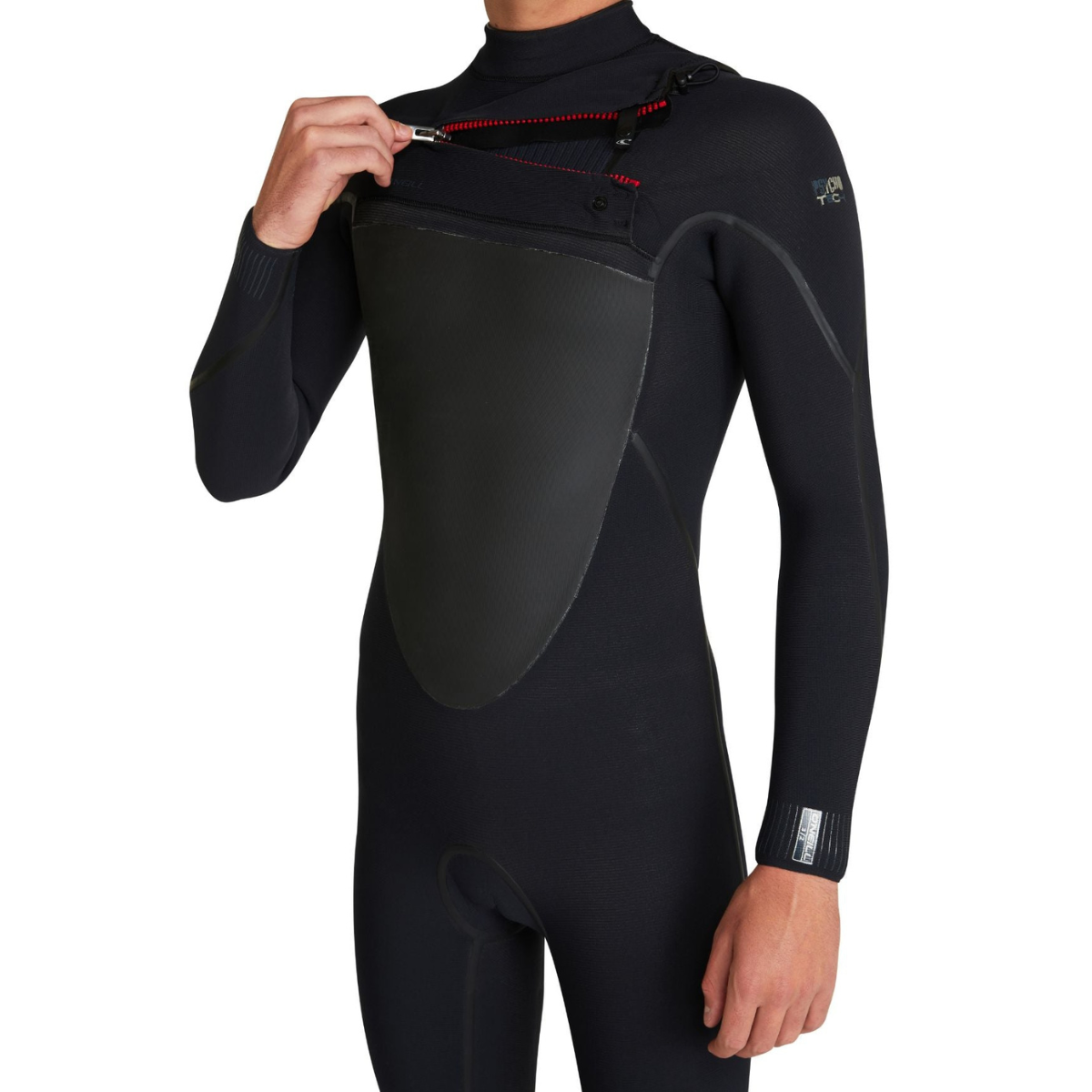 WETSUIT HOMBRE - LARGO - PSYCHO TECH CZ FULL 3/2MM - A05 BLK/BLK/BLK - IN87