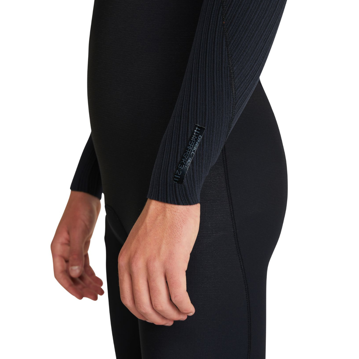 WETSUIT HOMBRE - LARGO - HYPERFREAK COMP ZIPPERLESS FULL 3/2MM - A00 BLK/BLK