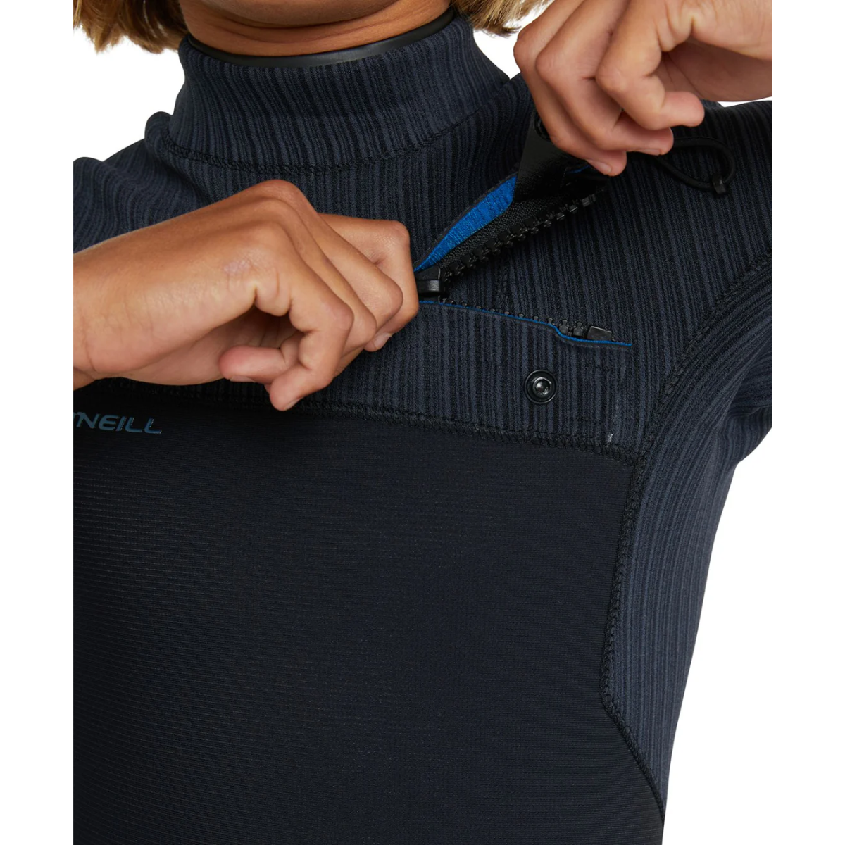 WETSUIT NIÑO - LARGO - BOYS HYPERFREAK CZ SS FULL 2MM - A05 BLK/BLK/BLK - VE25