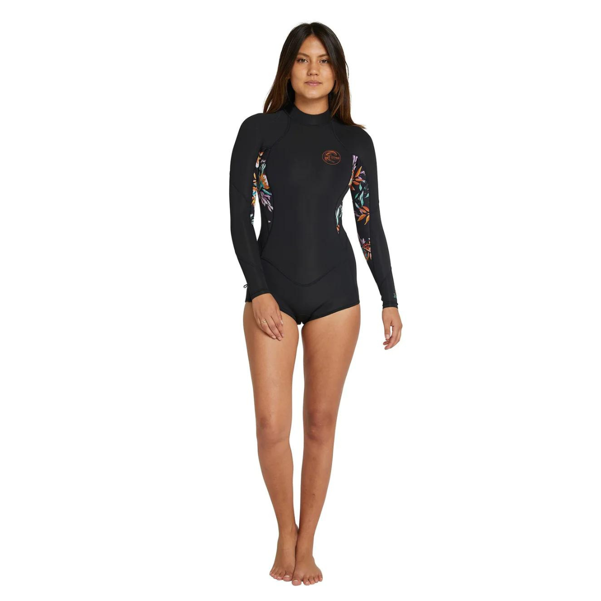 WETSUIT MUJER - BAHIA BZ LS MID SPRING 2MM - 3S04 BLK/AUST/BLK