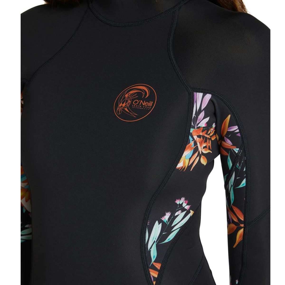 WETSUIT MUJER - BAHIA BZ LS MID SPRING 2MM - 3S04 BLK/AUST/BLK