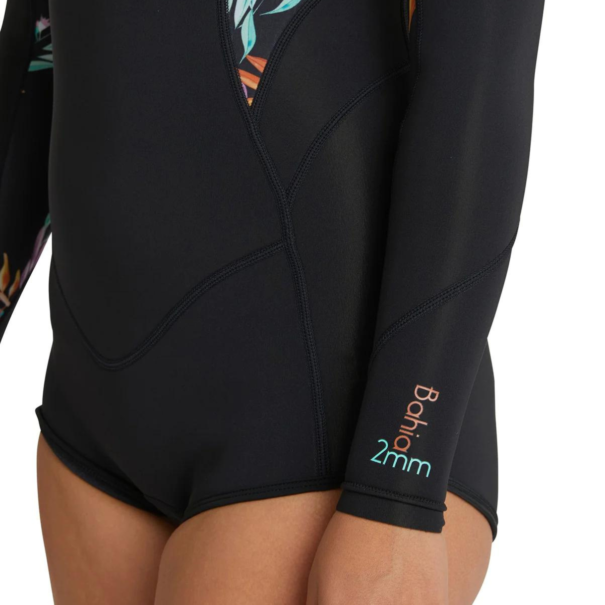 WETSUIT MUJER - BAHIA BZ LS MID SPRING 2MM - 3S04 BLK/AUST/BLK
