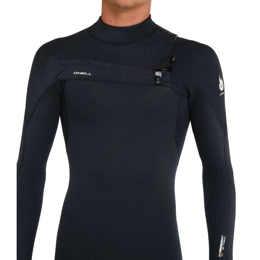 WETSUIT HOMBRE - LARGO - HYPER FIRE CZ FULL 4/3 MM - A05 BLK/BLK/BLK