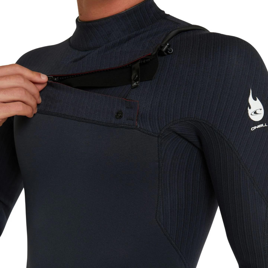 WETSUIT HOMBRE - LARGO - HYPER FIRE CZ FULL 4/3 MM - A05 BLK/BLK/BLK