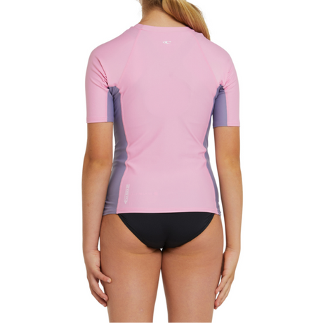 LYCRA NIÑOS - GIRLS BAHIA UV SS RASH VEST - VE24