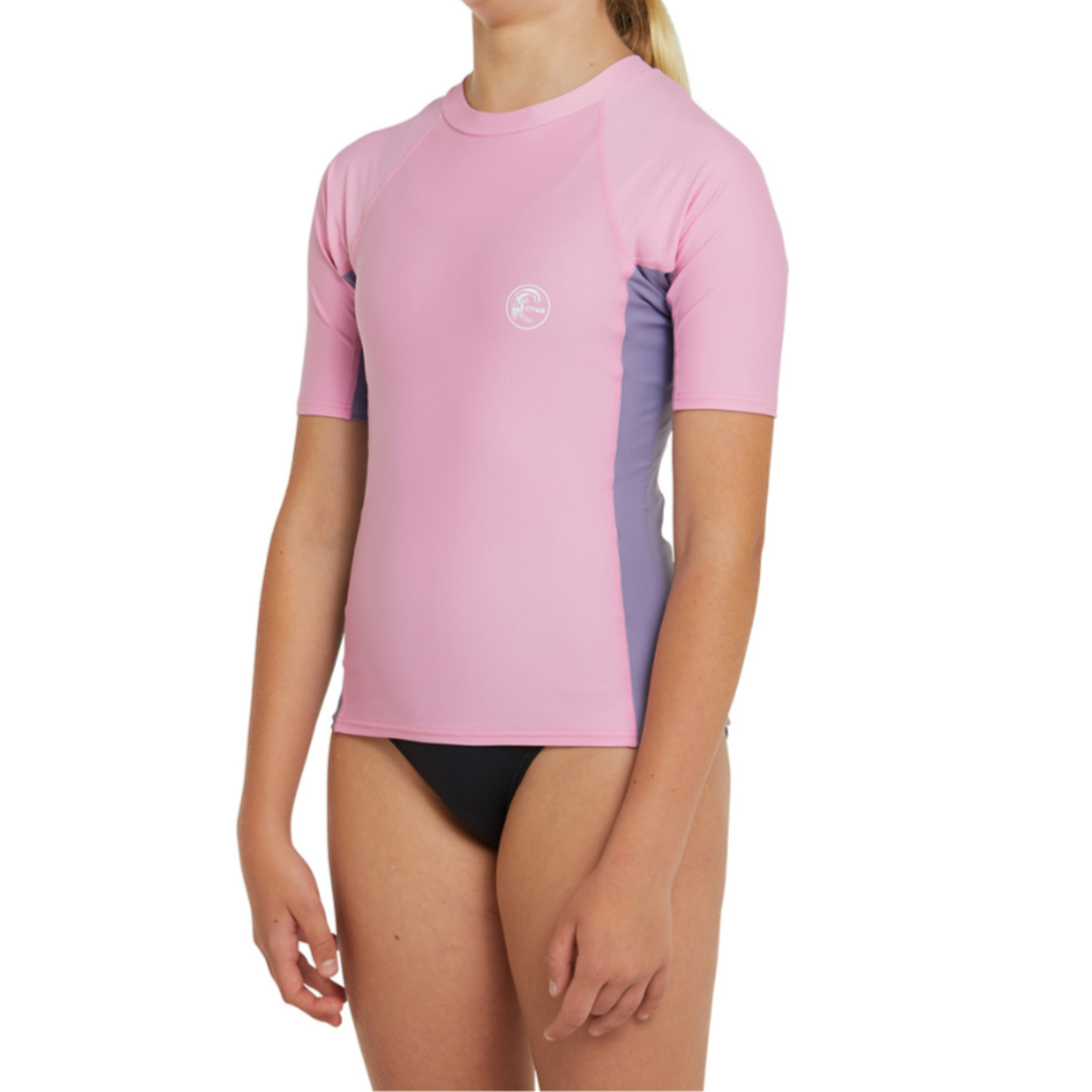 LYCRA NIÑOS - GIRLS BAHIA UV SS RASH VEST - VE24