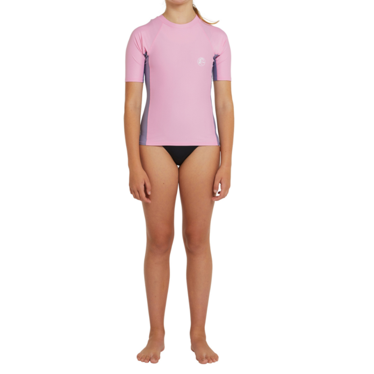 LYCRA NIÑOS - GIRLS BAHIA UV SS RASH VEST - VE24