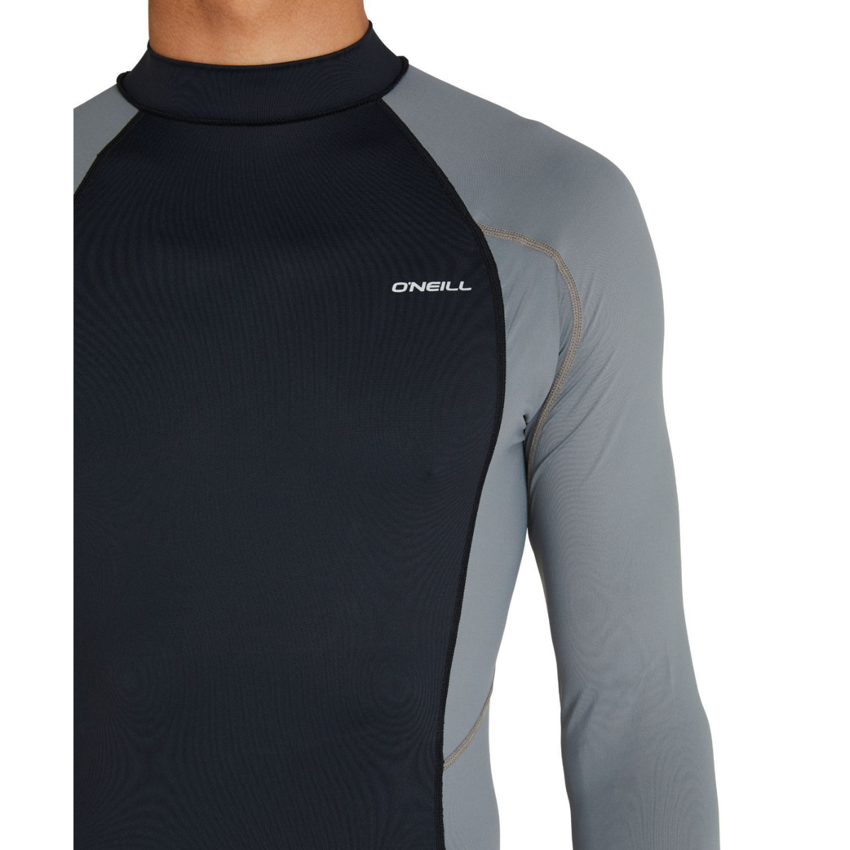 LYCRA - HOMBRE - PSYCHO UV LS RASH VEST - T47 BLK/SMOKE/SMOKE - VE25