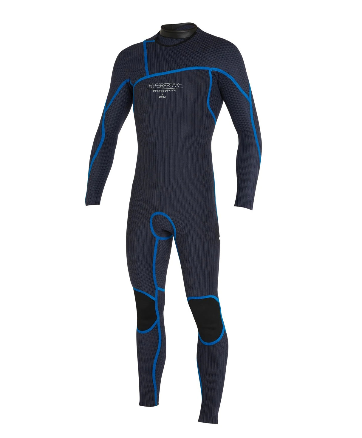 WETSUIT HOMBRE - LARGO - HYPERFREAK CZ FULL 4/3MM - BLACK