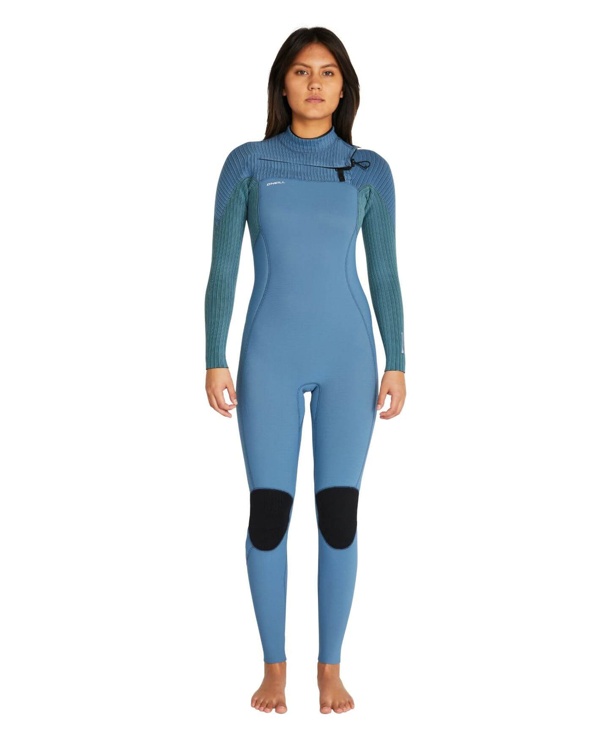 WETSUIT MUJER - LARGO -WMNS HYPERFREAK CZ FULL 4/3+MM - DBE DUSTYBLUE/EUCALYPTUS - IN23