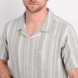 CAMISA MC - JAQUARD JADEITE - VE26