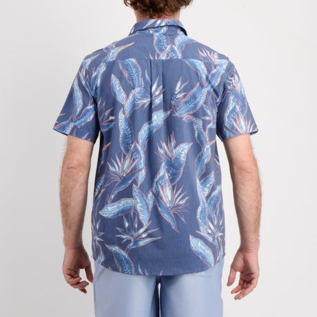 CAMISA MC - TROPICAL BLUE - VE26