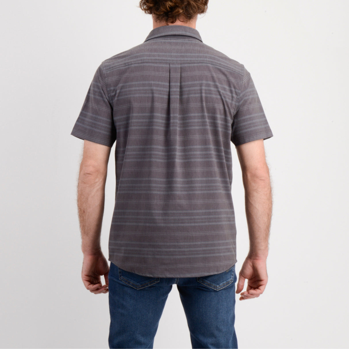 CAMISA MC - STRIPE GRAPHITE - VE26