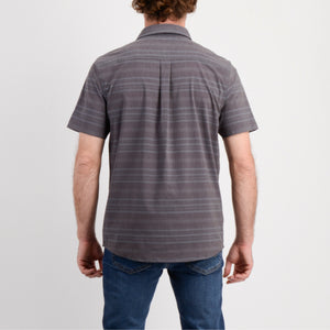 CAMISA MC - STRIPE GRAPHITE - VE26