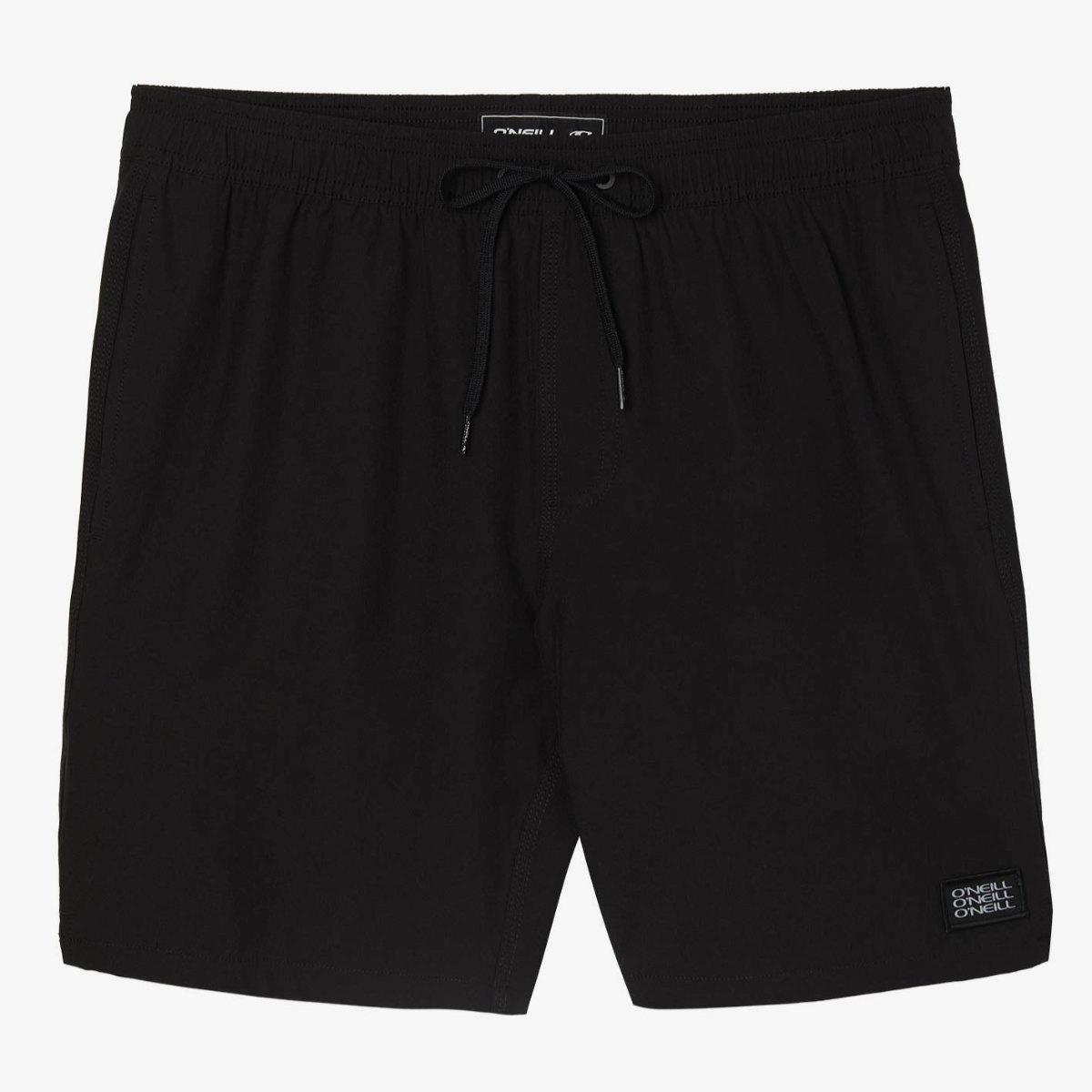 ROPA DE BAÑO HOMBRE - LENNOX HERMOSA SOLID VOLLEY 17 - BLACK - VE26
