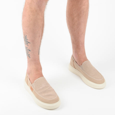 ZAPATILLA HOMBRE - TAUPE - VE26