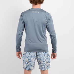 LYCRA PLAYA - HOMBRE - BASIC L/S RASHGUARD - STORMY WEATHER - VE26