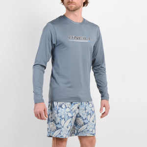 LYCRA PLAYA - HOMBRE - BASIC L/S RASHGUARD - STORMY WEATHER - VE26