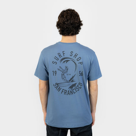 POLO M/C - O´RIGINALS SURF SHOP T-SHIRT COPEN BLUE - VE26