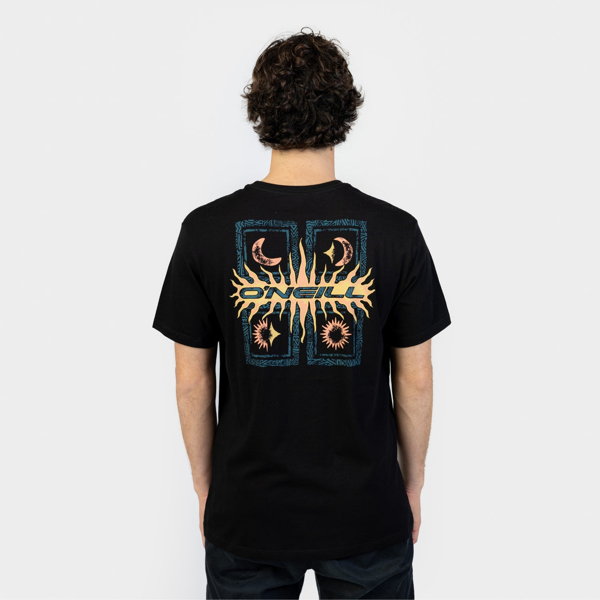 POLO M/C - O´NEILL RETRO GRAPHIC T-SHIRT BLACK OUT - VE26