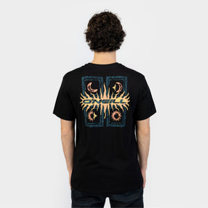 POLO M/C - O´NEILL RETRO GRAPHIC T-SHIRT BLACK OUT - VE26