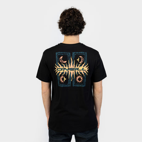 POLO M/C - O´NEILL RETRO GRAPHIC T-SHIRT BLACK OUT - VE26