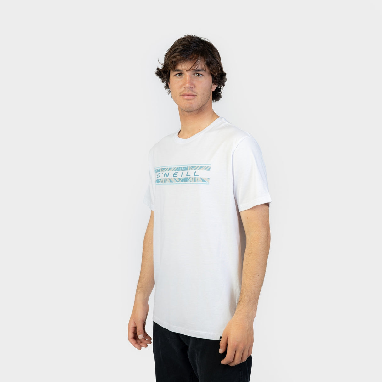 POLO M/C - O´NEILL FRONT GRAPHIC T-SHIRT SNOW WHITE - VE26