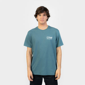 POLO M/C - ORIGINAL CALI LOGO T-SHIRT ALMA STEEL - VE26