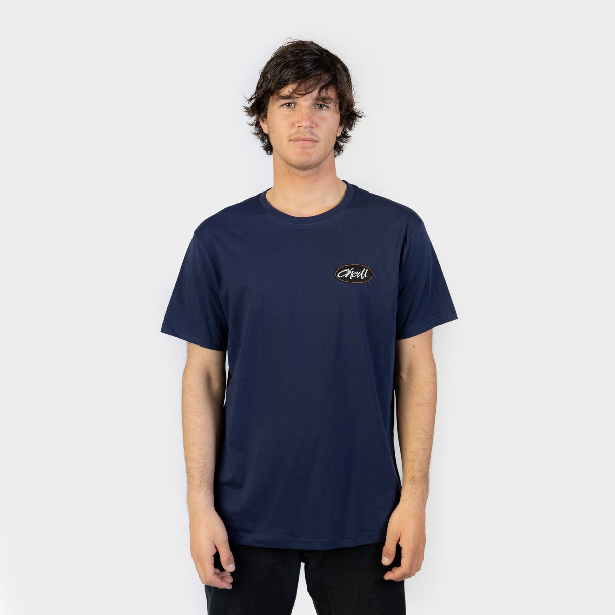 POLO M/C - SCRAWL INK BLUE - VE26