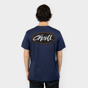 POLO M/C - SCRAWL INK BLUE - VE26