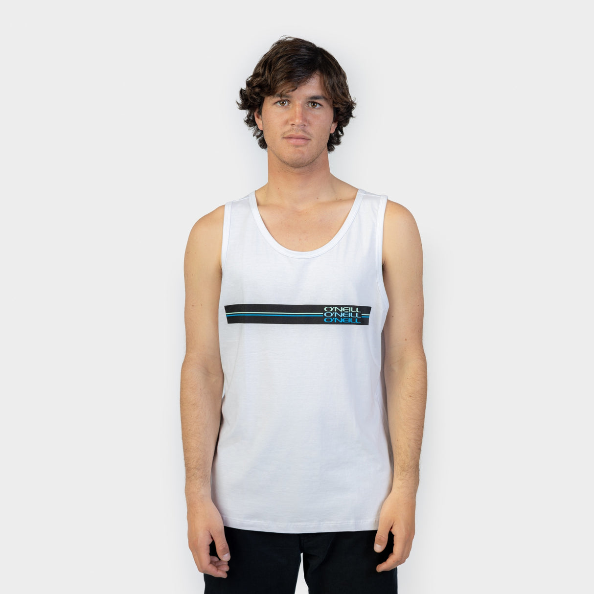 BIVIDI - HOMBRE - CROSSBAR TANK SNOW WHITE - VE26