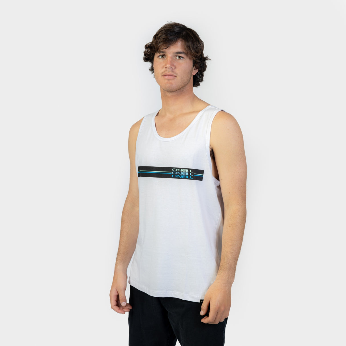 BIVIDI - HOMBRE - CROSSBAR TANK SNOW WHITE - VE26