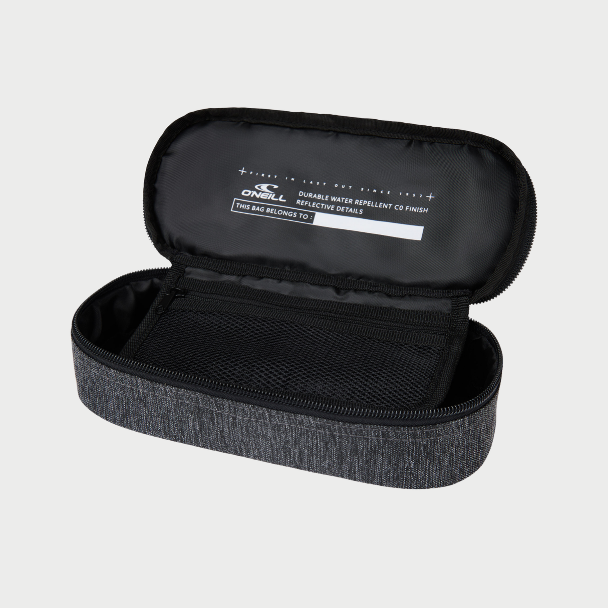 CARTUCHERA - BOX PENCILCASE - DARK GREY MELEE - IN26