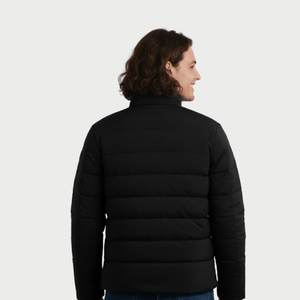 CASACA HOMBRE - CASACA SIN CAPUCHA - BLACK