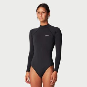 LYCRA MUJER -SALINA PREMIUM BZ LS UV SURFSUIT - BLK - VE26