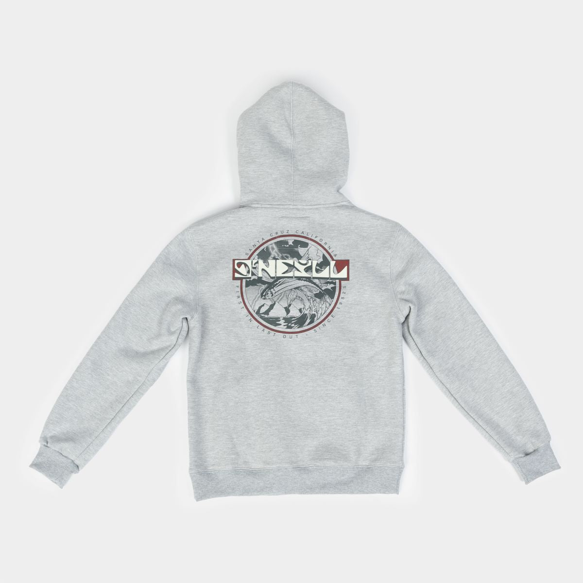 POLERON NIÑO - AGUAZUL HOODIE KID - SILVER MEL